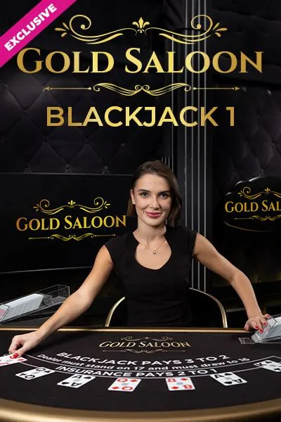 Gold Saloon Blackjack 1
